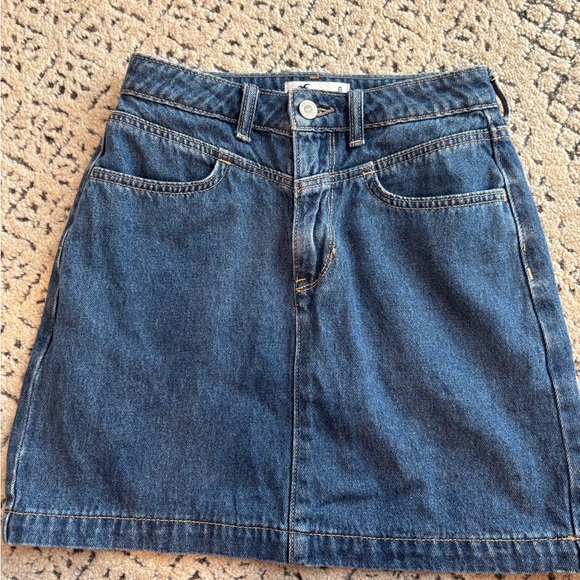 Hollister Dresses & Skirts - Hollister Classic Blue Denim Mini Skirt